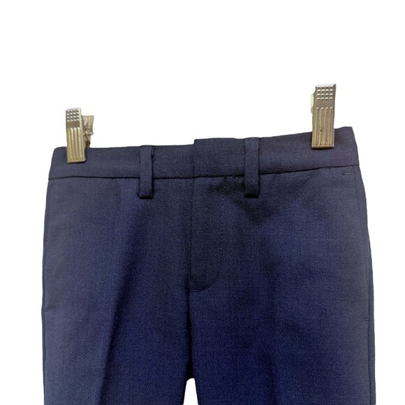 CREWCUTS Little Boys Suit Size 2 Toddler Navy Blue Wool Thompson Blazer w/ Pants - Picture 11 of 14